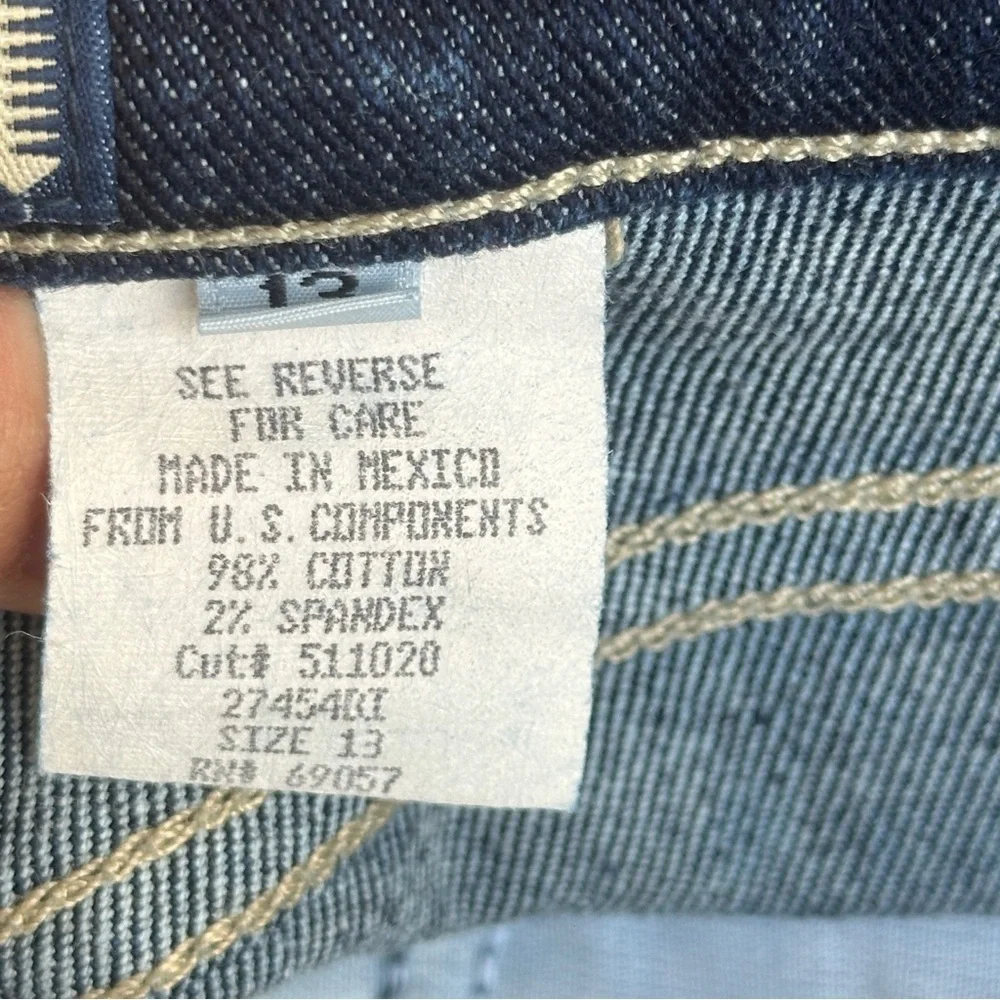Paris Blues Y2K Dark Wash Bootcut Jeans‎ Size 13